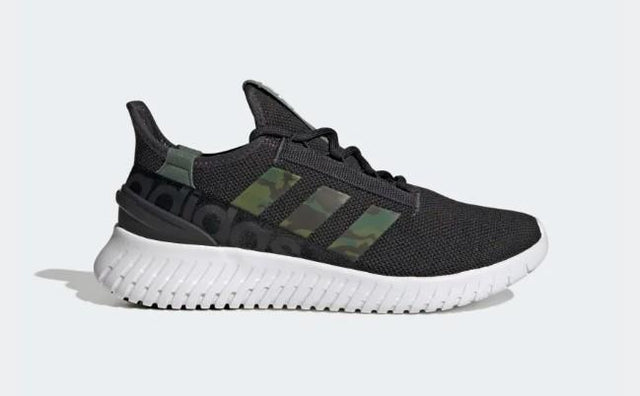 Adidas Kaptir 2.0 - Mens Running Shoe Black-Green Oxide | Sneakers Plus
