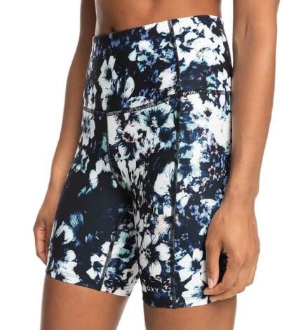 Roxy Kaileo - Womens Higwaisted Biker Workout Short