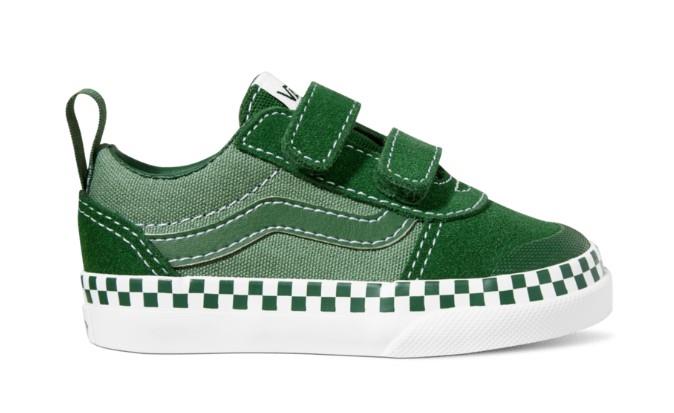 Vans Ward V Toddler Boy Skate Shoe Dark Green