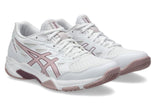 Asics Gel Rocket 11 - Womens Court Shoe White-Watershed Rose | Sneakers Plus