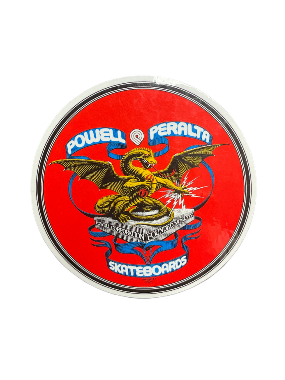 P Sticker Banner Dragon