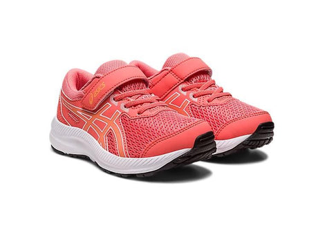 Asics Contend 8 PS - Kids Running Shoe Papaya | Sneakers Plus