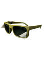 A pair of Ryders sunglasses with a matte green frame and dark lenses, displayed against a white background.