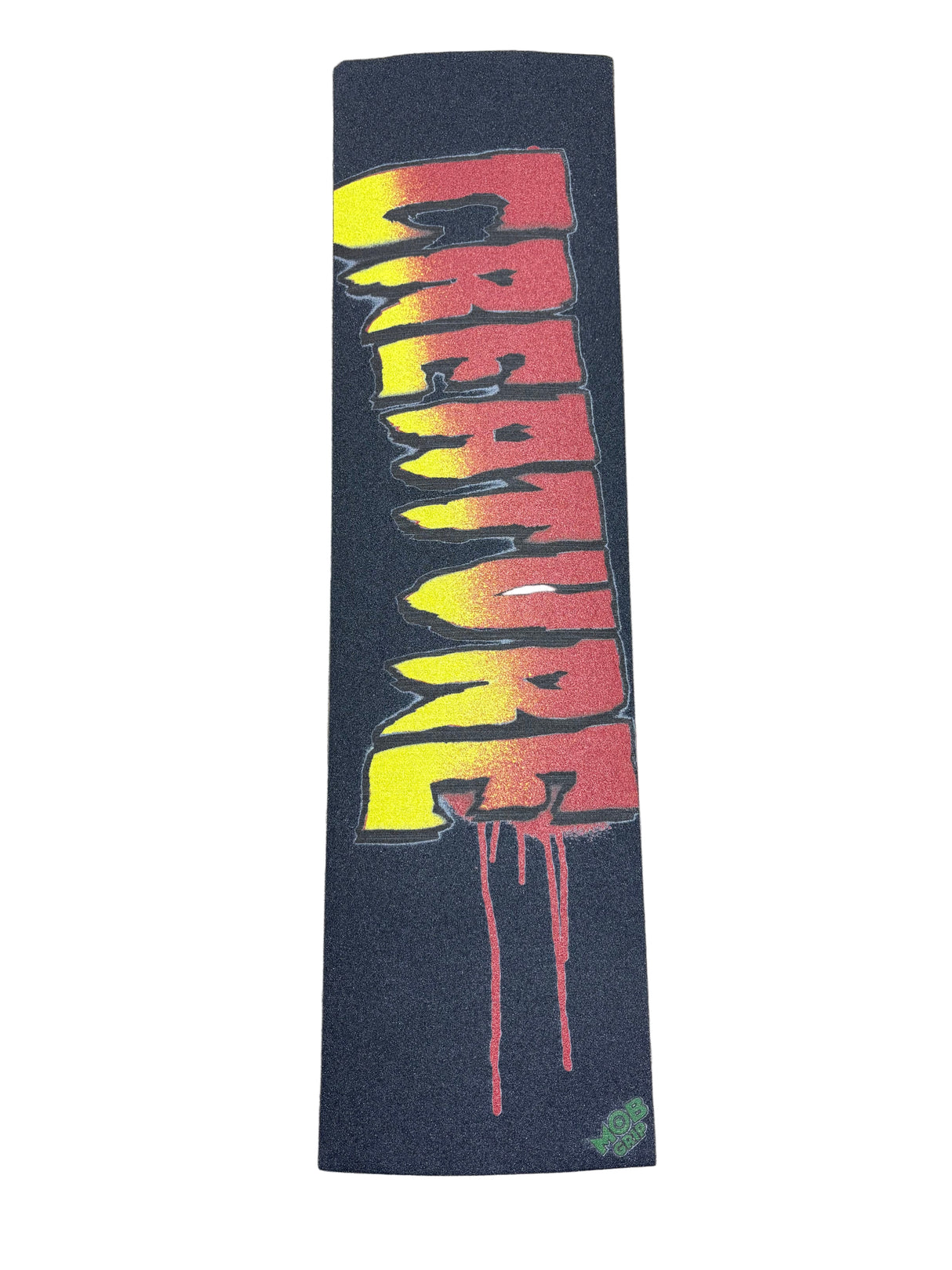 Black 'CREATURE' logo Skateboard Griptape