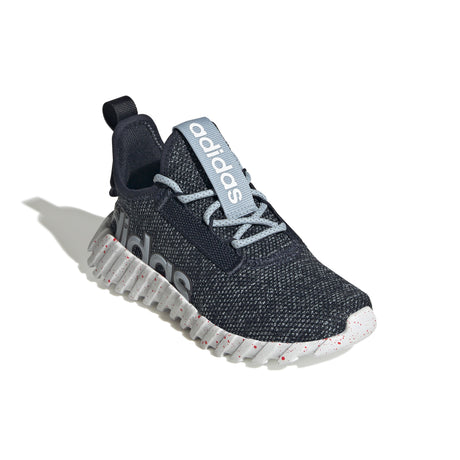 Gray Adidas sneaker on a white background