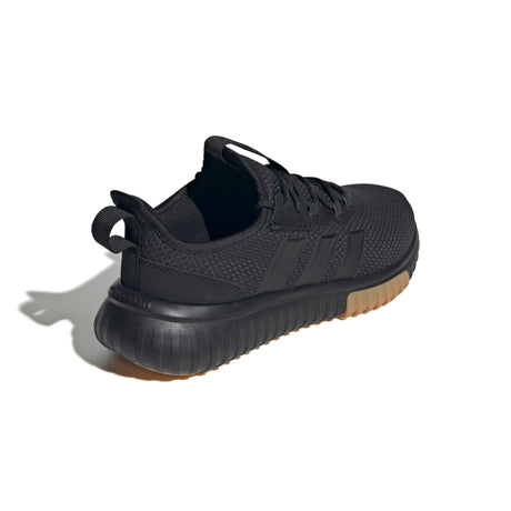 Adidas Kaptir 4.0 Wide - Mens Running Shoe | Black - Gum | Sneakers Plus