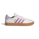 Adidas VL Court 3.0 - Womens Court Shoe | Cream - Purple | Sneakers Plus