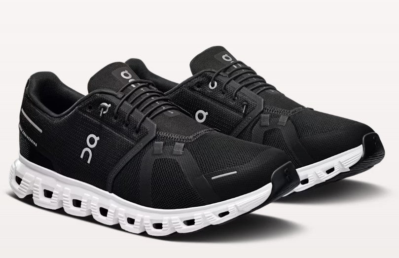 ON Cloud 6 - Mens Running Shoe | Black-White | Sneakers Plus
