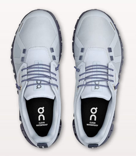 ON Cloud 6 WP - Womens Waterproof Running Shoe | Heather-Metal | Sneakers Plus