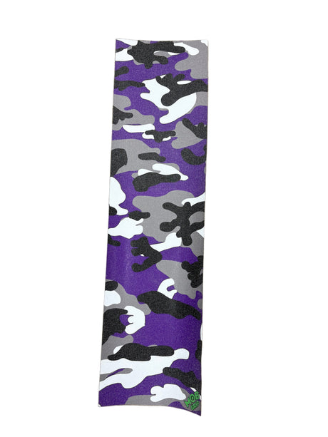 Purple camouflage Skateboard Griptape