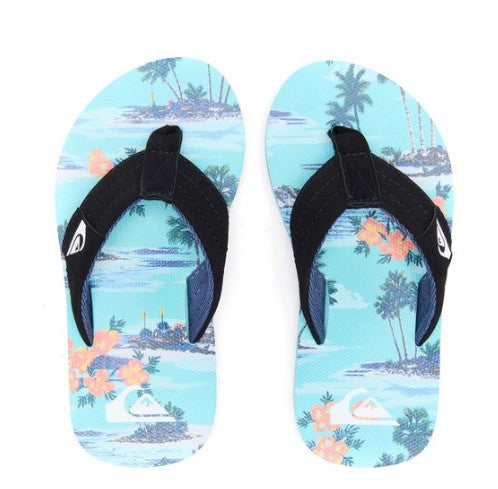 Quiksilver Moncata Layback - Boys Flip Flop Sandal | Sneakers Plus