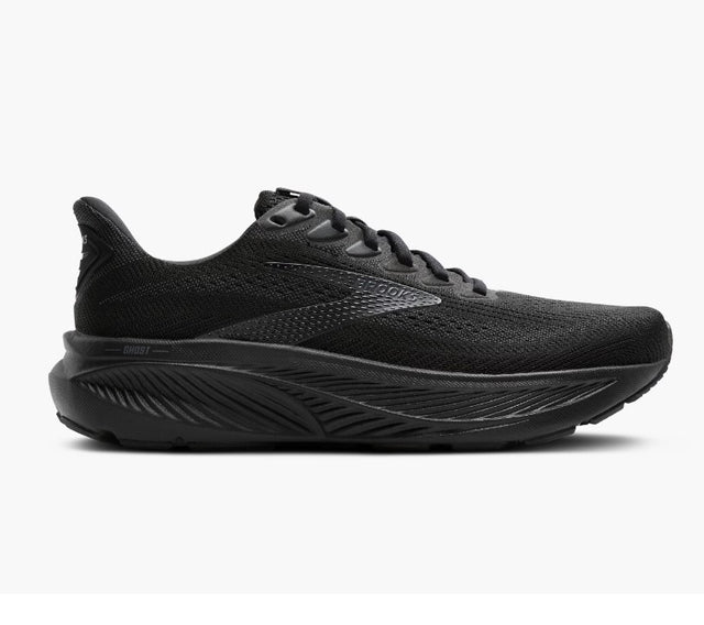 Brooks Ghost 17 - Womens&nbsp; Running Shoe | Black - Black - Ebony | Sneakers Plus