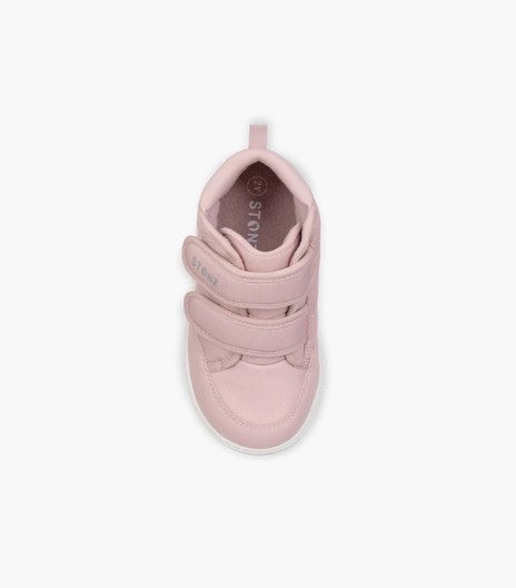 Stonz Journey Toddler & Kid Cool Weather Shoe in the colour Blush.  Shop Sneakers Plus