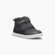 Stonz Journey Toddler & Kid Cool Weather Shoe in the colour Charcoal-Black.  Shop Sneakers Plus