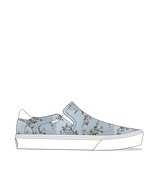 Vans Asher Deluxe - Womens Slip On Shoe