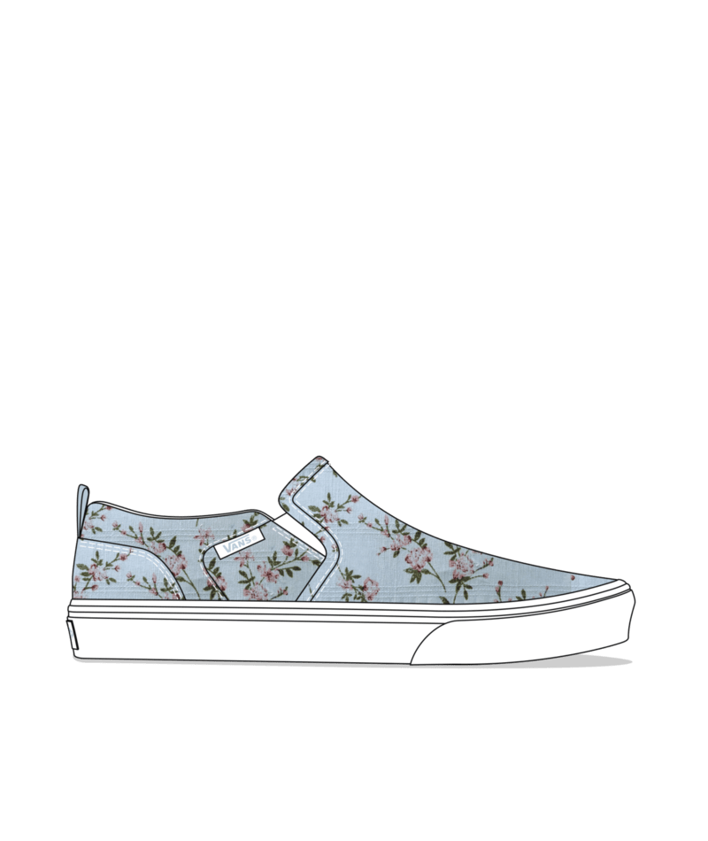 Vans Asher - Kids Slip On Shoe