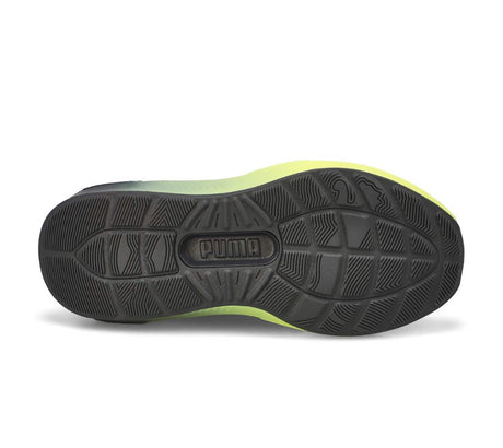 Puma sneaker sole on a white background