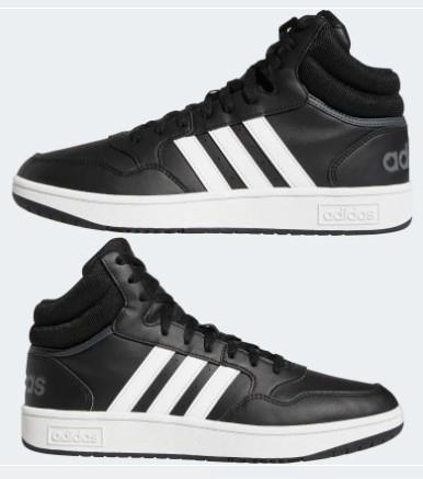 Adidas Hoops 3.0 Mid - Mens Basketball Shoe - Sneakers Plus