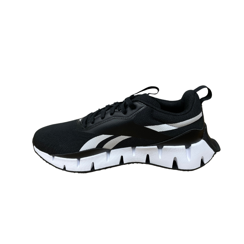 Reebok Zig Dynamics - Mens Running Shoe - Black-White | Sneakers Plus