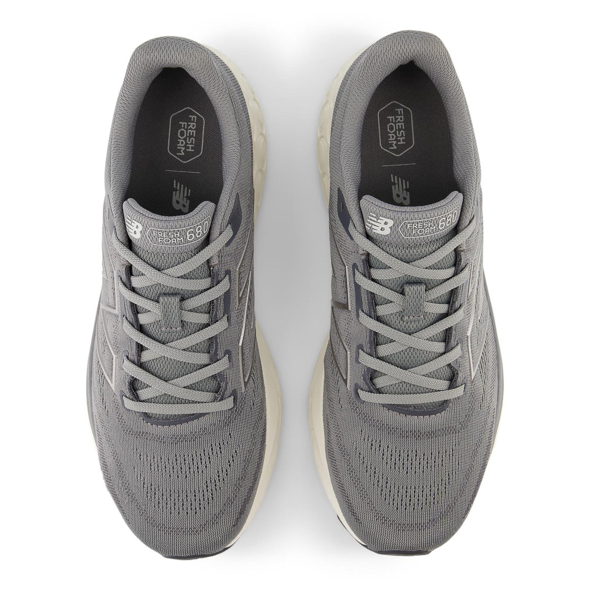 New Balance Fresh Foam 680V8 (Wide) - Mens Running Shoe Grey | Sneakers Plus