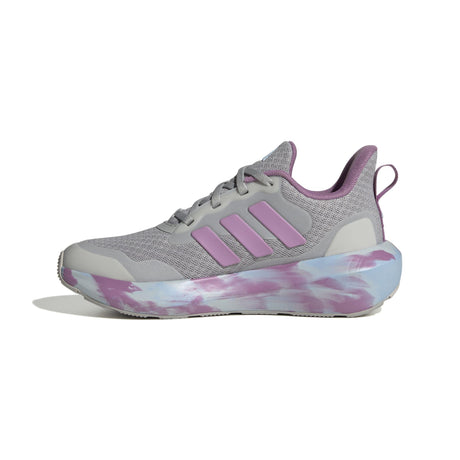 Adidas FortaRun 3.0 J - Kids Running Shoe Grey-Purple | Sneakers Plus