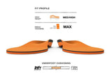 Superfeet Memory Foam Support Insole | Orange | Sneakers Plus