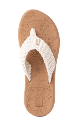 Roxy Cailley - Womens Flip Flop Wedge Sandal