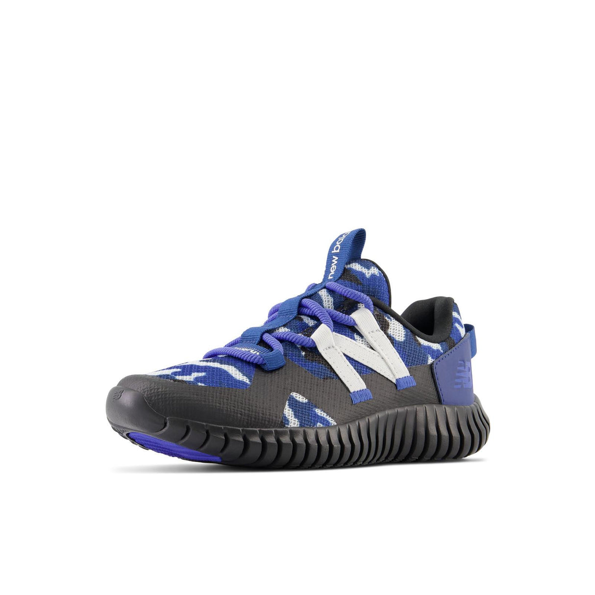 New Balance Playgruv V2 Bungee - Kids Running Shoe Blue-Black | Sneakers Plus