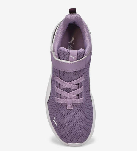 Puma Anzarun Lite - Kids Running Shoe Plum-White | Sneakers Plus