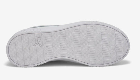 Puma Carina 2.0 - Womens Sneaker White-Silver | Sneakers Plus