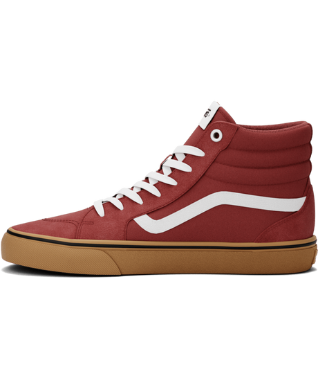 Vans Filmore Hi - Mens High Top Shoe Red-Gum | Sneakers Plus