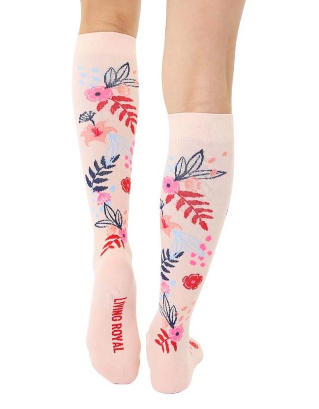 Living Royal - Unisex Compression Socks Floral | Sneakers Plus