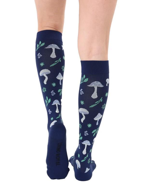 Living Royal - Unisex Compression Socks Mushroom | Sneakers Plus