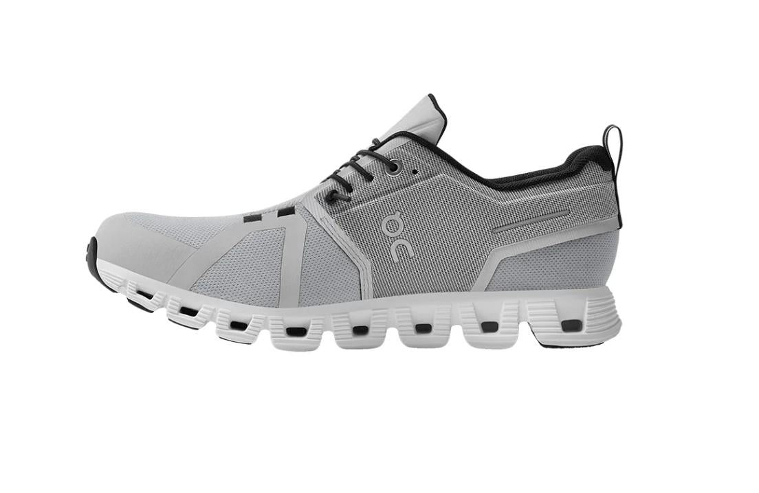 ON Cloud 5 WP - Womens Waterproof Running Shoe | Glacier-White | Sneakers Plus