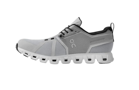 ON Cloud 5 WP - Womens Waterproof Running Shoe | Glacier-White | Sneakers Plus