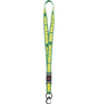 Green lanyard with yellow 'Red Dragon' branding on a white background