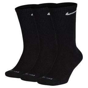Nike Everyday Cotton Cushioned - Unisex Socks | Black - White  | Sneakers Plus