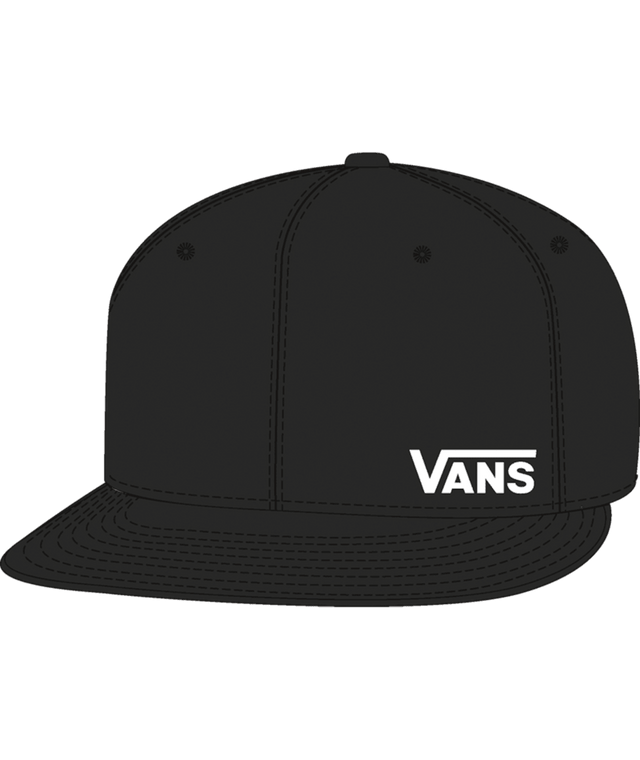 Vans Splitz Flex Fit - Mens Hat Black | Sneakers Plus