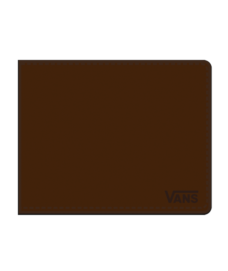 Vans Drop V - Mens Wallet Dark Brown | Sneakers Plus