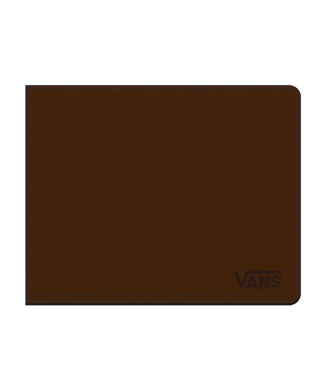 Vans Drop V - Mens Wallet Dark Brown | Sneakers Plus