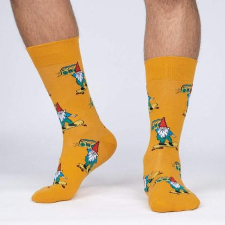 Sock It To Me Gnarly Gnome - Mens Crew Sock | Sneakers Plus