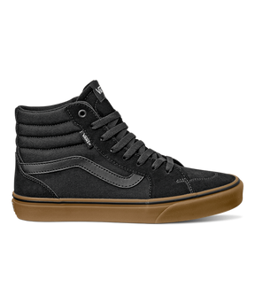 Vans Filmore - Mens Skate Shoe Black-Gum | Sneakers Plus