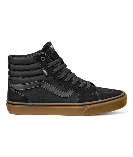 Vans Filmore - Mens Skate Shoe Black-Gum | Sneakers Plus