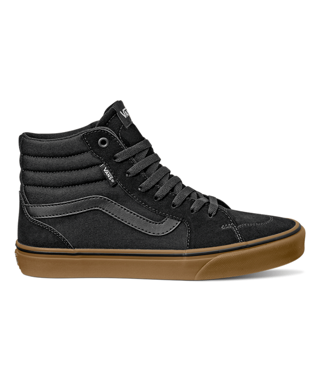 Vans Filmore - Mens Skate Shoe Black-Gum | Sneakers Plus