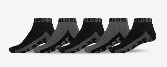 Globe Sock 5/pack - Mens Ankle Sport Sock