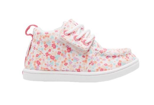 Roxy Minnow Wall - Toddler Girl Mid Top Slip On Shoe