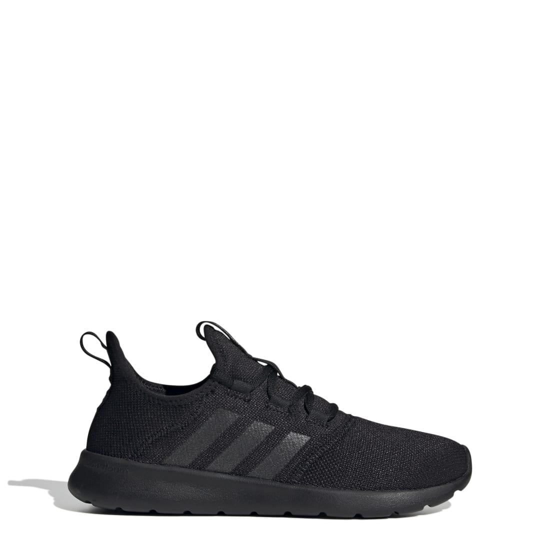 All black adidas running shoes womens best sale