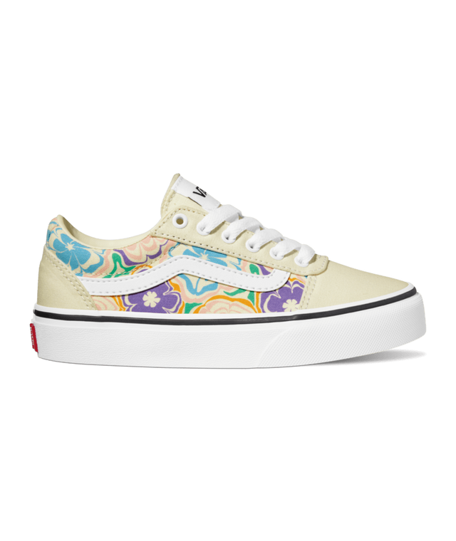 Vans Ward Kids Skate Shoe 2 Floral Multi