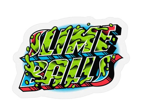 Slime Ball Greetings From - 3.5" Sticker - Sneakers Plus