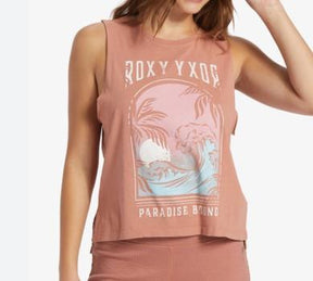 Roxy Paradise View - Womens Sleeveless Tee | Sneakers Plus